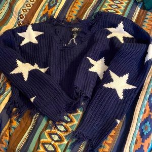 Just polly cropped sweater